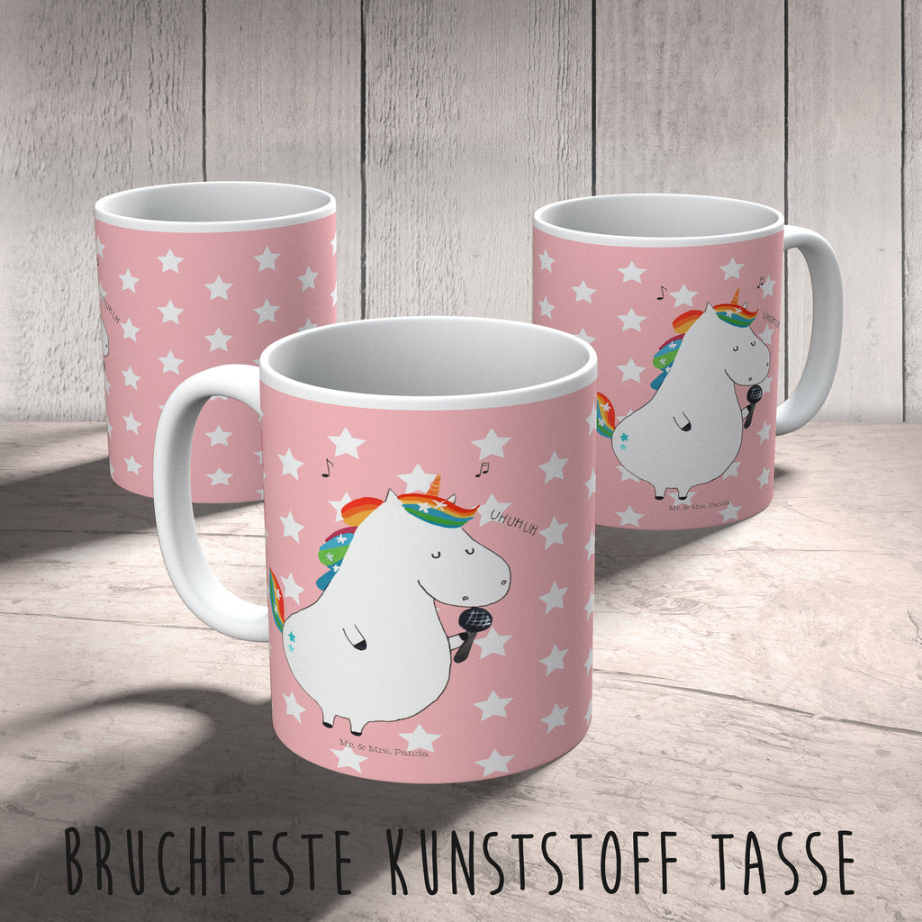 Kindertasse Einhorn Sänger Kunststoff Tasse, Kindergarten, Tasse, Trinkbecher, Camping Becher, Kaffeetasse, Kunststoffbecher, Kindergartenbecher, Outdoorgeschirr, Kunststoffgeschirr, Reisebecher, Reisetasse, Kinderbecher, Einhorn, Einhörner, Einhorn Deko, Pegasus, Unicorn, Glitzer, Konfetti, Party, Geburtstag, Feier, Fest, Disco, Sängerin, Sänger, Freundin