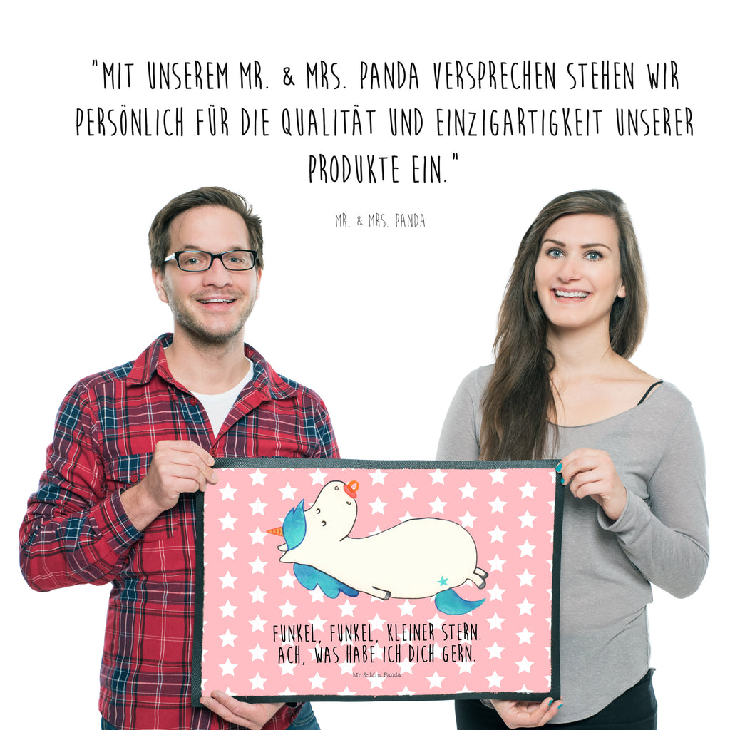 Fußmatte Einhorn Schnullie Einhörner, Unicorn, Einhorn, Baby, Kleinkind, Geburt, Geburtstag, Säugling, Schnuller, Geschenk Geburt, Mutter, Mama Türvorleger, Schmutzmatte, Fußabtreter, Matte, Schmutzfänger, Fußabstreifer, Schmutzfangmatte, Türmatte, Motivfußmatte,  Haustürmatte, Vorleger  Einhorn, Einhörner, Einhorn Deko, Pegasus, Unicorn