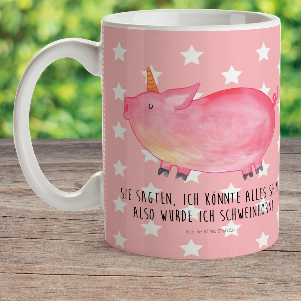 Kindertasse Einhorn Schweinhorn Kunststoff Tasse, Kindergarten, Tasse, Trinkbecher, Camping Becher, Kaffeetasse, Kunststoffbecher, Kindergartenbecher, Outdoorgeschirr, Kunststoffgeschirr, Reisebecher, Reisetasse, Kinderbecher, Einhorn, Einhörner, Einhorn Deko, Pegasus, Unicorn, Party, Spaß, Schwein, Schweinhorn, Bauer, witzig. lustig, Spruch, geschenk, Pig, Piggy, funny, english, englisch