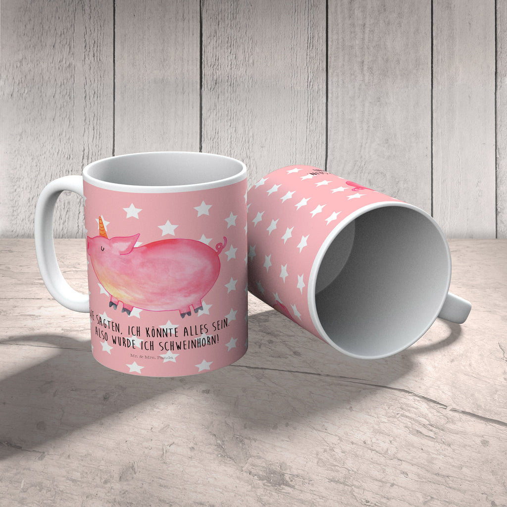 Kindertasse Einhorn Schweinhorn Kunststoff Tasse, Kindergarten, Tasse, Trinkbecher, Camping Becher, Kaffeetasse, Kunststoffbecher, Kindergartenbecher, Outdoorgeschirr, Kunststoffgeschirr, Reisebecher, Reisetasse, Kinderbecher, Einhorn, Einhörner, Einhorn Deko, Pegasus, Unicorn, Party, Spaß, Schwein, Schweinhorn, Bauer, witzig. lustig, Spruch, geschenk, Pig, Piggy, funny, english, englisch