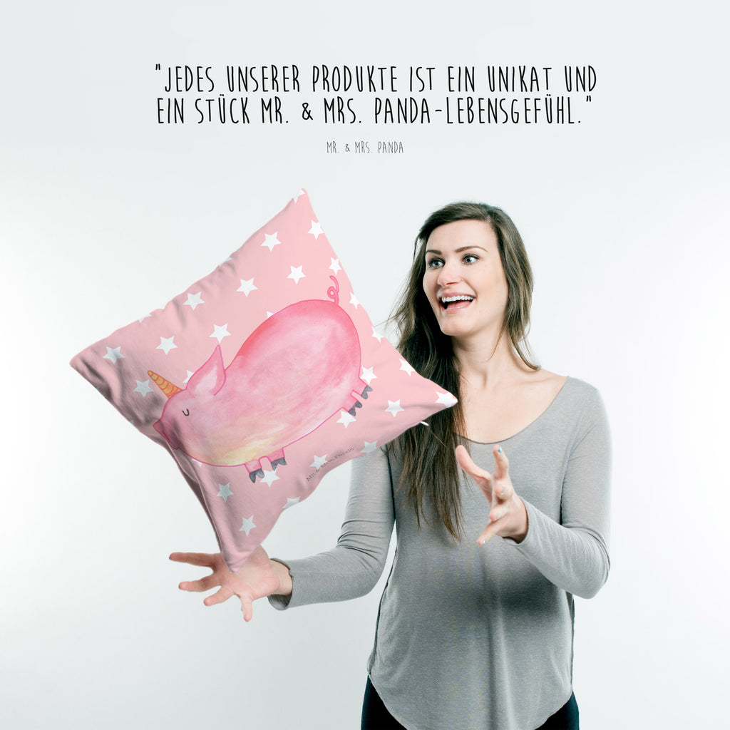 40x40 Kissen Einhorn Schweinhorn Kissenhülle, Kopfkissen, Sofakissen, Dekokissen, Motivkissen, Einhorn, Einhörner, Einhorn Deko, Pegasus, Unicorn, Party, Spaß, Schwein, Schweinhorn, Bauer, witzig. lustig, Spruch, geschenk, Pig, Piggy, funny, english, englisch