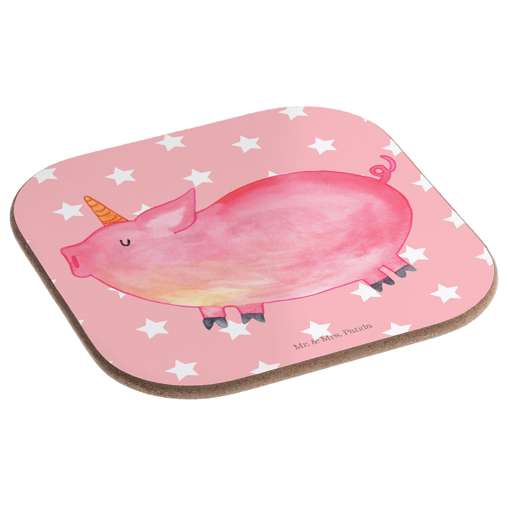 Quadratische Untersetzer Einhorn Schweinhorn Bierdeckel, Glasuntersetzer, Untersetzer Gläser, Getränkeuntersetzer, Einhorn, Einhörner, Einhorn Deko, Pegasus, Unicorn, Party, Spaß, Schwein, Schweinhorn, Bauer, witzig. lustig, Spruch, geschenk, Pig, Piggy, funny, english, englisch