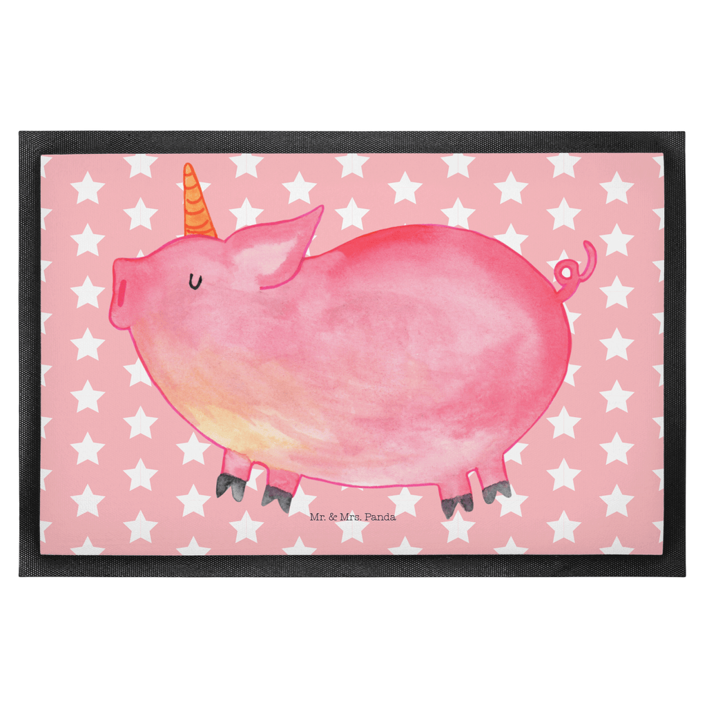 Fußmatte Einhorn Schweinhorn Einhorn, Einhörner, Unicorn, Party, Spaß, Schwein, Schweinhorn, Bauer, witzig. lustig, Spruch, geschenk, Pig, Piggy, funny, english, englisch Türvorleger, Schmutzmatte, Fußabtreter, Matte, Schmutzfänger, Fußabstreifer, Schmutzfangmatte, Türmatte, Motivfußmatte,  Haustürmatte, Vorleger  Einhorn, Einhörner, Einhorn Deko, Pegasus, Unicorn