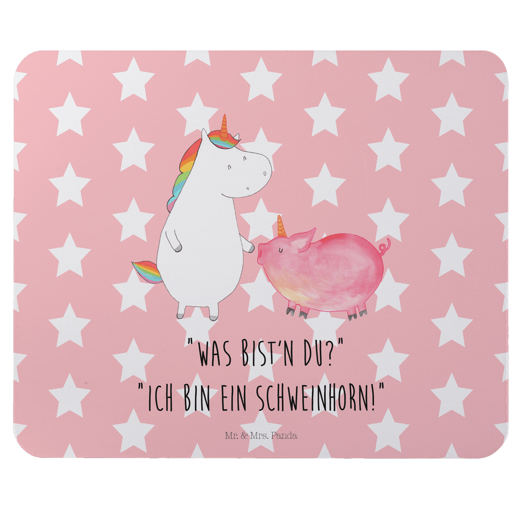 Mauspad Einhorn + Schweinhorn Mousepad, Computer zubehör, Büroausstattung, PC Zubehör, Arbeitszimmer, Mauspad, Einzigartiges Mauspad, Designer Mauspad, Einhorn, Einhörner, Einhorn Deko, Pegasus, Unicorn, Freundschaft, Schweinhorn, Schwein, Freundin, Schweinchen