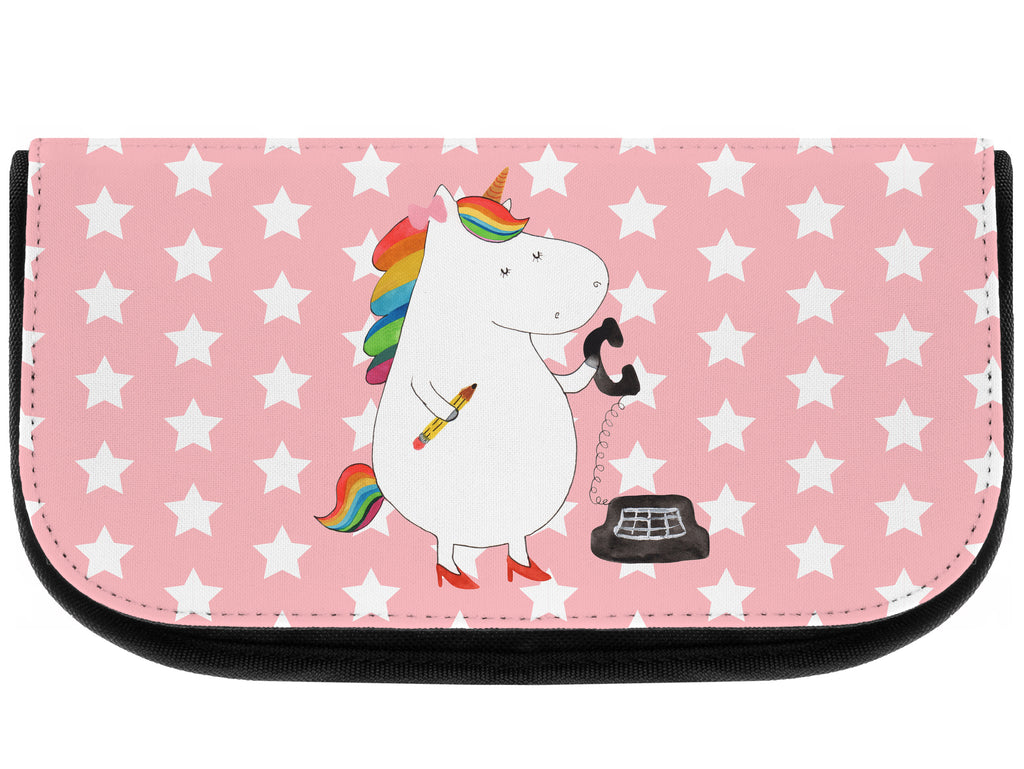 Kosmetiktasche Einhorn Sekretärin Kosmetikbeutel, Kulturtasche, Kulturbeutel, Schminktasche, Make-Up Tasche, Einhorn, Einhörner, Einhorn Deko, Pegasus, Unicorn, Sekretärin, Büro, Rechtsanwältin, Rechtsanwaltsgehilfin, Steuerbüro, Steuerkanzlei, Bürokraft, Bürohilfe
