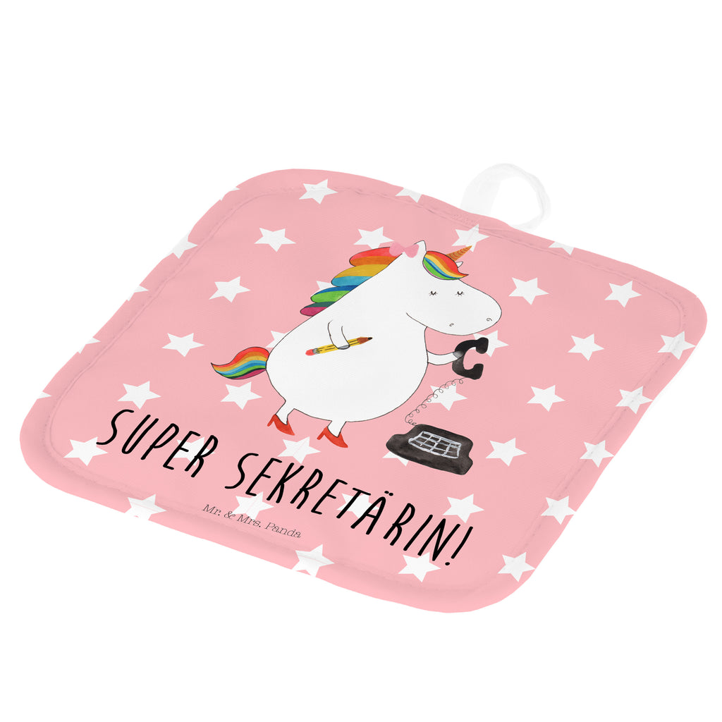 2er Set Topflappen  Einhorn Sekretärin Topflappen, Topfuntersetzer, Ofenhandschuh, Topflappen Set, Topflappen lustig, Topflappen mit Spruch, Einhorn, Einhörner, Einhorn Deko, Pegasus, Unicorn, Sekretärin, Büro, Rechtsanwältin, Rechtsanwaltsgehilfin, Steuerbüro, Steuerkanzlei, Bürokraft, Bürohilfe