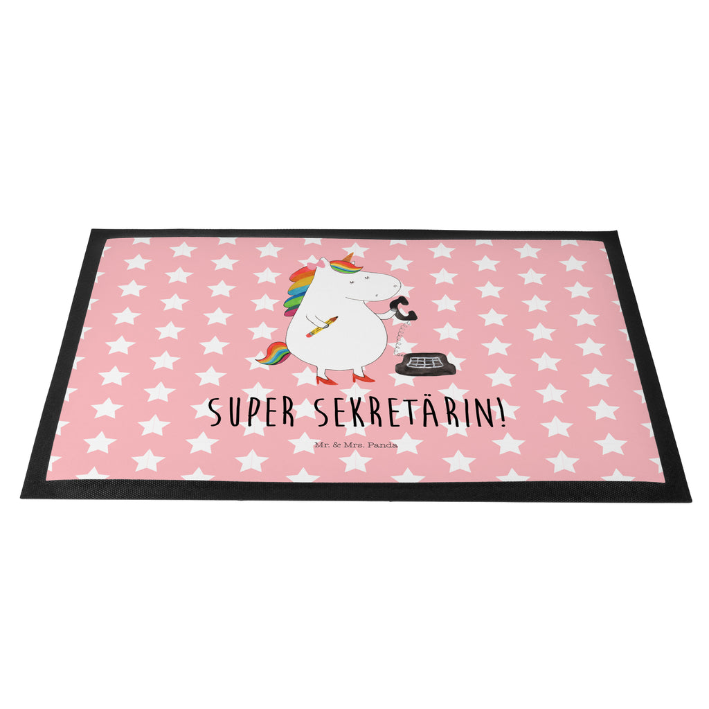 Fußmatte Einhorn Sekretärin Sekretärin, Einhörner, Unicorn, Einhorn, Büro, Rechtsanwältin, Rechtsanwaltsgehilfin, Steuerbüro, Steuerkanzlei, Bürokraft, Bürohilfe Türvorleger, Schmutzmatte, Fußabtreter, Matte, Schmutzfänger, Fußabstreifer, Schmutzfangmatte, Türmatte, Motivfußmatte,  Haustürmatte, Vorleger  Einhorn, Einhörner, Einhorn Deko, Pegasus, Unicorn