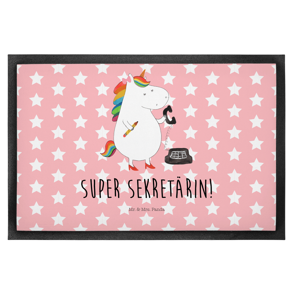 Fußmatte Einhorn Sekretärin Sekretärin, Einhörner, Unicorn, Einhorn, Büro, Rechtsanwältin, Rechtsanwaltsgehilfin, Steuerbüro, Steuerkanzlei, Bürokraft, Bürohilfe Türvorleger, Schmutzmatte, Fußabtreter, Matte, Schmutzfänger, Fußabstreifer, Schmutzfangmatte, Türmatte, Motivfußmatte,  Haustürmatte, Vorleger  Einhorn, Einhörner, Einhorn Deko, Pegasus, Unicorn