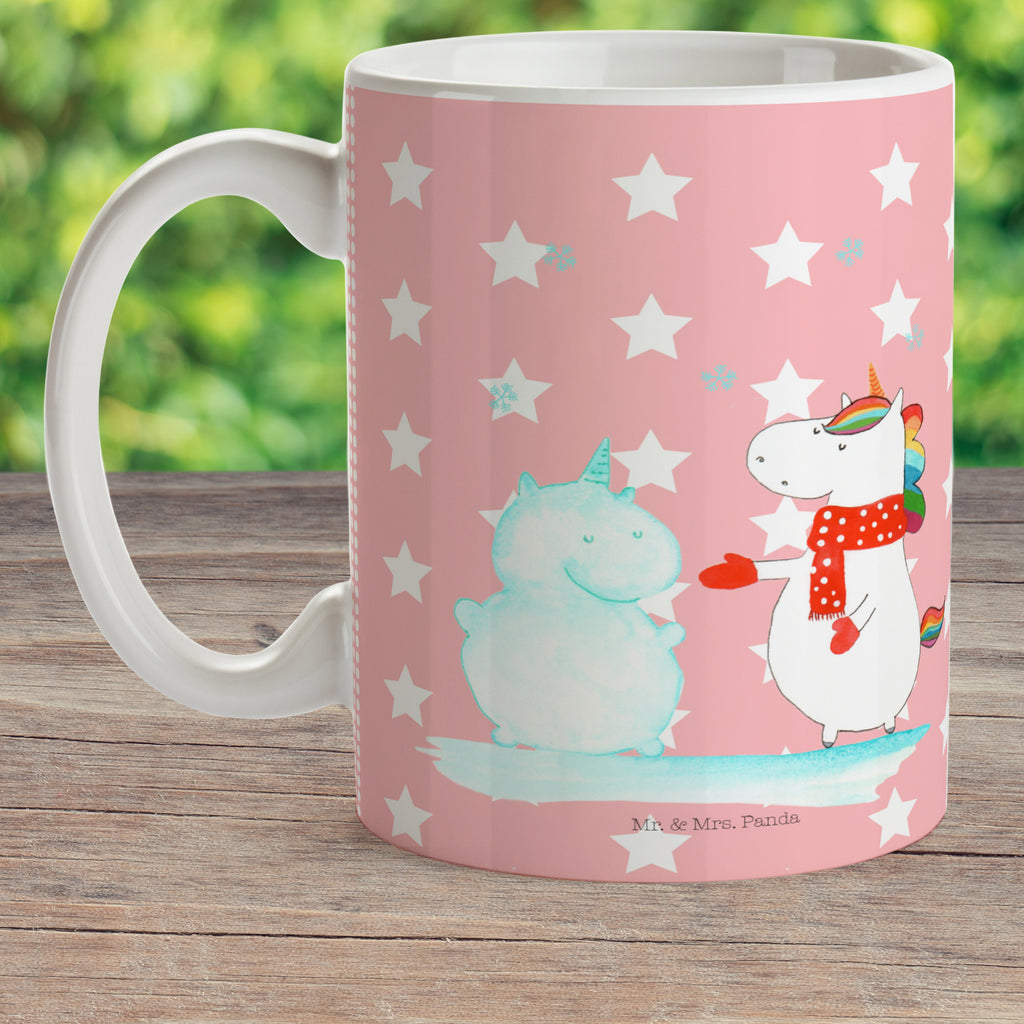 Kindertasse Einhorn Schneemann Kunststoff Tasse, Kindergarten, Tasse, Trinkbecher, Camping Becher, Kaffeetasse, Kunststoffbecher, Kindergartenbecher, Outdoorgeschirr, Kunststoffgeschirr, Reisebecher, Reisetasse, Kinderbecher, Einhorn, Einhörner, Einhorn Deko, Pegasus, Unicorn, Schneemann, Winter, Schnee, Kuchen, Weihnachten, kalt, Mütze, Handschuhe, X-Mas