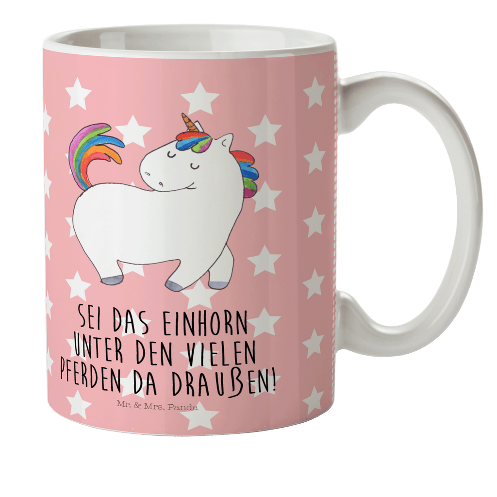 Kindertasse Einhorn stolzierend Kunststoff Tasse, Kindergarten, Tasse, Trinkbecher, Camping Becher, Kaffeetasse, Kunststoffbecher, Kindergartenbecher, Outdoorgeschirr, Kunststoffgeschirr, Reisebecher, Reisetasse, Kinderbecher, Einhorn, Einhörner, Einhorn Deko, Pegasus, Unicorn, stolz, anders, bunt, Pferd, Reiter, Reiten, Freundin, Geschenk