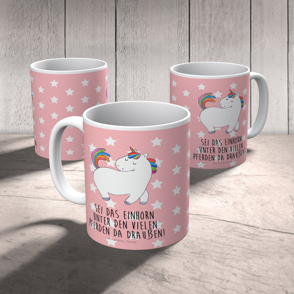 Kindertasse Einhorn stolzierend Kunststoff Tasse, Kindergarten, Tasse, Trinkbecher, Camping Becher, Kaffeetasse, Kunststoffbecher, Kindergartenbecher, Outdoorgeschirr, Kunststoffgeschirr, Reisebecher, Reisetasse, Kinderbecher, Einhorn, Einhörner, Einhorn Deko, Pegasus, Unicorn, stolz, anders, bunt, Pferd, Reiter, Reiten, Freundin, Geschenk