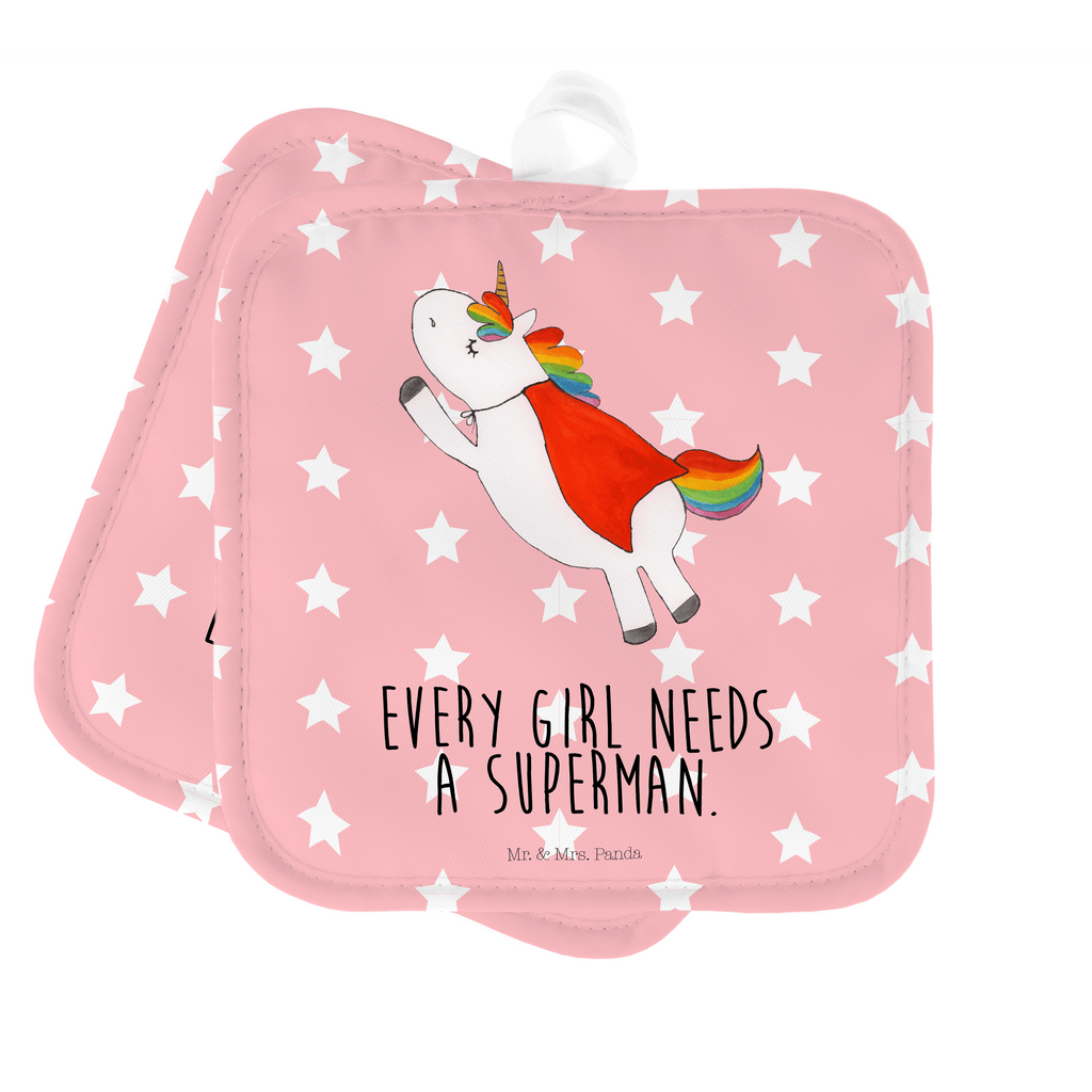 2er Set Topflappen  Einhorn Super Topflappen, Topfuntersetzer, Ofenhandschuh, Topflappen Set, Topflappen lustig, Topflappen mit Spruch, Einhorn, Einhörner, Einhorn Deko, Pegasus, Unicorn, Traummann, Superheld, Held, Freundin, Geschenk, Girl, Mädchen