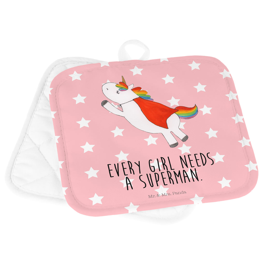 2er Set Topflappen  Einhorn Super Topflappen, Topfuntersetzer, Ofenhandschuh, Topflappen Set, Topflappen lustig, Topflappen mit Spruch, Einhorn, Einhörner, Einhorn Deko, Pegasus, Unicorn, Traummann, Superheld, Held, Freundin, Geschenk, Girl, Mädchen