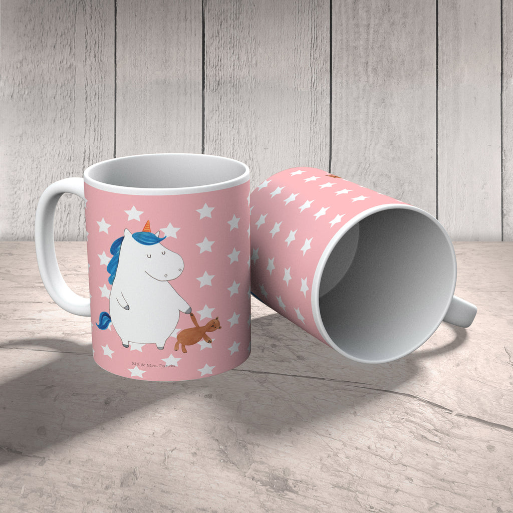 Kindertasse Einhorn Teddy Kunststoff Tasse, Kindergarten, Tasse, Trinkbecher, Camping Becher, Kaffeetasse, Kunststoffbecher, Kindergartenbecher, Outdoorgeschirr, Kunststoffgeschirr, Reisebecher, Reisetasse, Kinderbecher, Einhorn, Einhörner, Einhorn Deko, Pegasus, Unicorn, schlafen, gute Nacht, Single, Bett, Träumen, Freundin, Singleleben