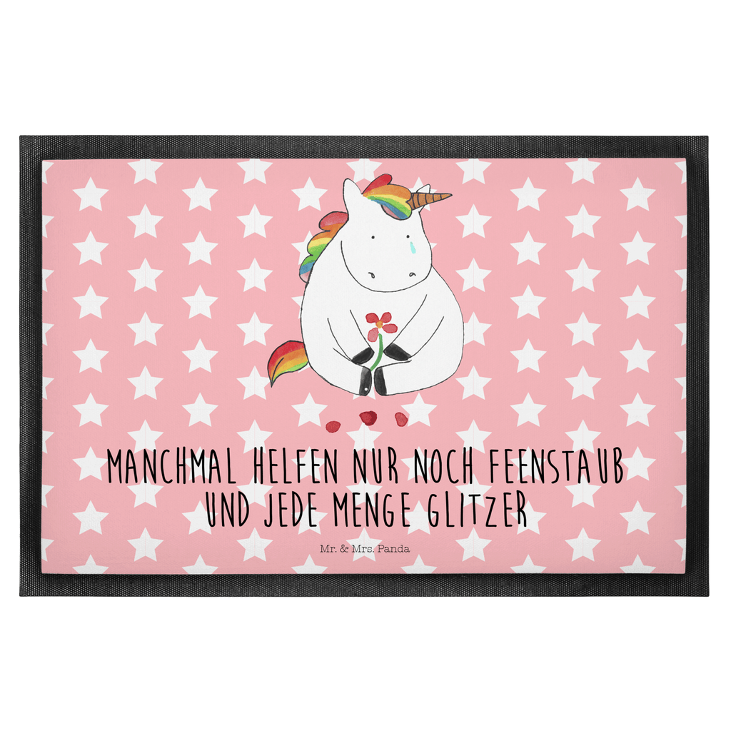 Fußmatte Einhorn Traurig Einhorn, Einhörner, Glitzer, Trösten. Freundschaft, Freunde, Liebe, Trauer, Grußkarte, Blume  Türvorleger, Schmutzmatte, Fußabtreter, Matte, Schmutzfänger, Fußabstreifer, Schmutzfangmatte, Türmatte, Motivfußmatte,  Haustürmatte, Vorleger  Einhorn, Einhörner, Einhorn Deko, Pegasus, Unicorn