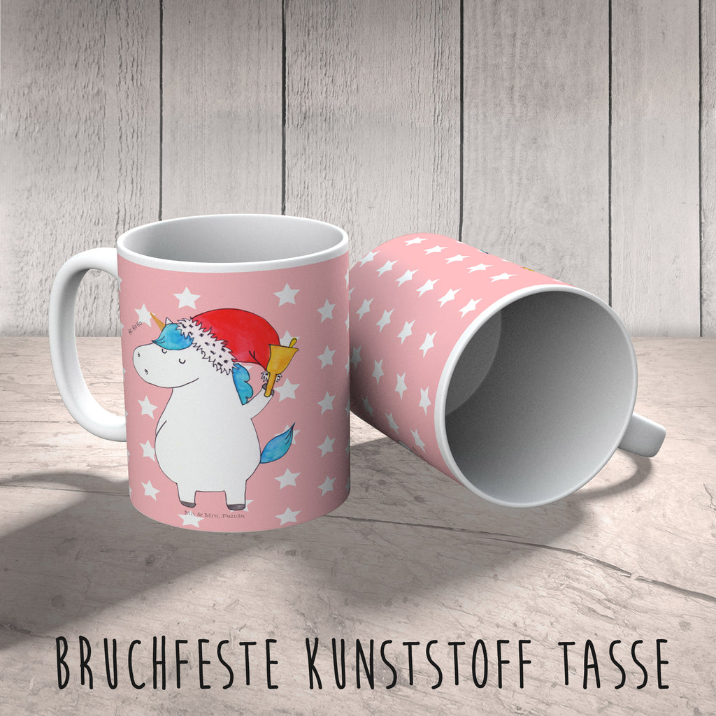 Kindertasse Einhorn Weihnachtsmann Kunststoff Tasse, Kindergarten, Tasse, Trinkbecher, Camping Becher, Kaffeetasse, Kunststoffbecher, Kindergartenbecher, Outdoorgeschirr, Kunststoffgeschirr, Reisebecher, Reisetasse, Kinderbecher, Einhorn, Einhörner, Einhorn Deko, Pegasus, Unicorn, Gin, Schokolade, Schoki, Weihnachten, Weihnachtsmann, Nikolaus, Wunschzettel, Wunschliste, Feenstaub