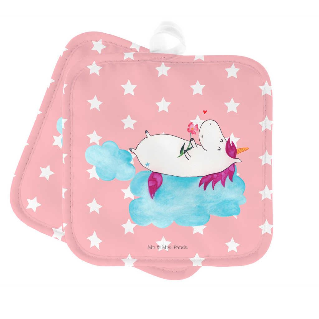 2er Set Topflappen  Einhorn verliebt auf Wolke Topflappen, Topfuntersetzer, Ofenhandschuh, Topflappen Set, Topflappen lustig, Topflappen mit Spruch, Einhorn, Einhörner, Einhorn Deko, Pegasus, Unicorn, verliebt, Liebe, Liebesbeweis, Freundin, Wolke