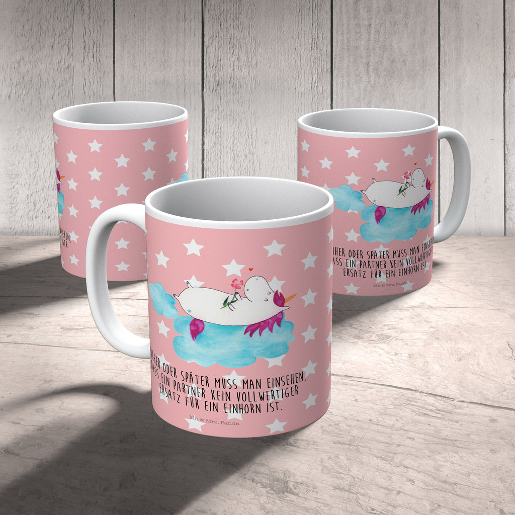 Kindertasse Einhorn verliebt auf Wolke Kunststoff Tasse, Kindergarten, Tasse, Trinkbecher, Camping Becher, Kaffeetasse, Kunststoffbecher, Kindergartenbecher, Outdoorgeschirr, Kunststoffgeschirr, Reisebecher, Reisetasse, Kinderbecher, Einhorn, Einhörner, Einhorn Deko, Pegasus, Unicorn, verliebt, Liebe, Liebesbeweis, Freundin, Wolke