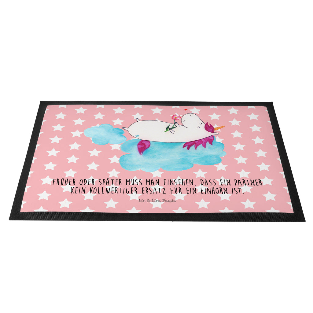 Fußmatte Einhorn verliebt auf Wolke Einhorn, Einhörner, Unicorn, verliebt, Liebe, Liebesbeweis, Freundin, Wolke Türvorleger, Schmutzmatte, Fußabtreter, Matte, Schmutzfänger, Fußabstreifer, Schmutzfangmatte, Türmatte, Motivfußmatte,  Haustürmatte, Vorleger  Einhorn, Einhörner, Einhorn Deko, Pegasus, Unicorn