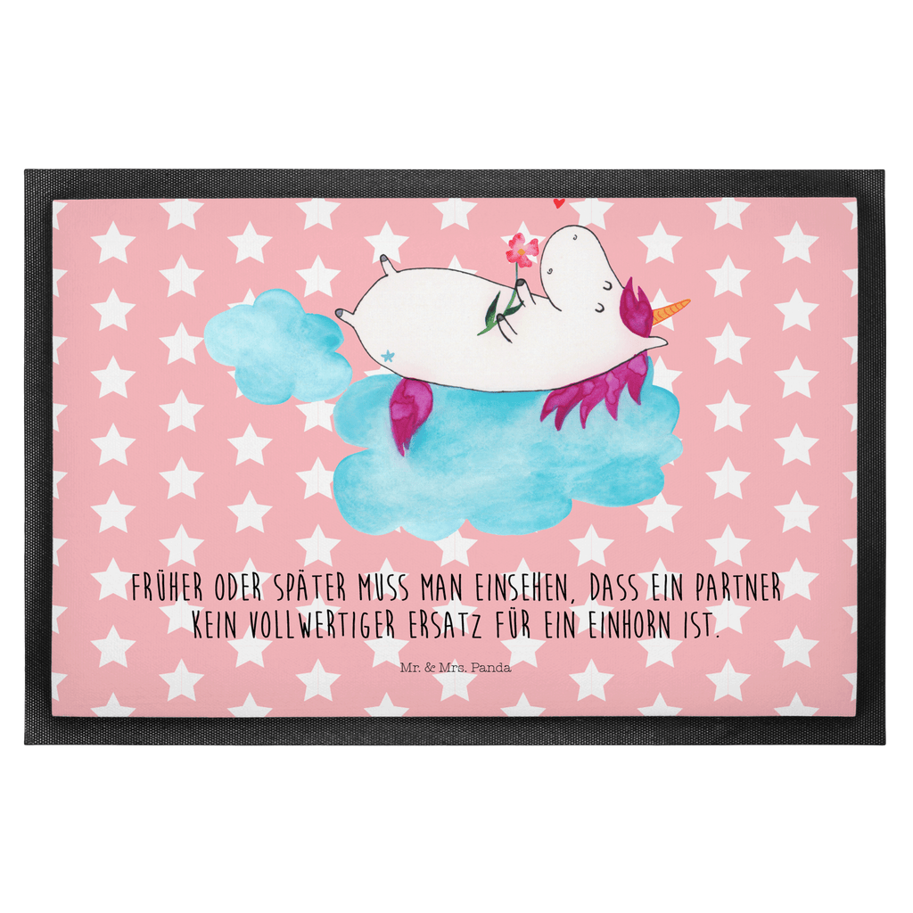 Fußmatte Einhorn verliebt auf Wolke Einhorn, Einhörner, Unicorn, verliebt, Liebe, Liebesbeweis, Freundin, Wolke Türvorleger, Schmutzmatte, Fußabtreter, Matte, Schmutzfänger, Fußabstreifer, Schmutzfangmatte, Türmatte, Motivfußmatte,  Haustürmatte, Vorleger  Einhorn, Einhörner, Einhorn Deko, Pegasus, Unicorn