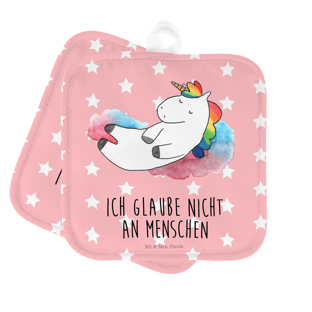 2er Set Topflappen  Einhorn Wolke 7 Topflappen, Topfuntersetzer, Ofenhandschuh, Topflappen Set, Topflappen lustig, Topflappen mit Spruch, Einhorn, Einhörner, Einhorn Deko, Pegasus, Unicorn, verliebt, Menschen, witzig, lustig, Geschenk, Glaube, Realität, Lächeln