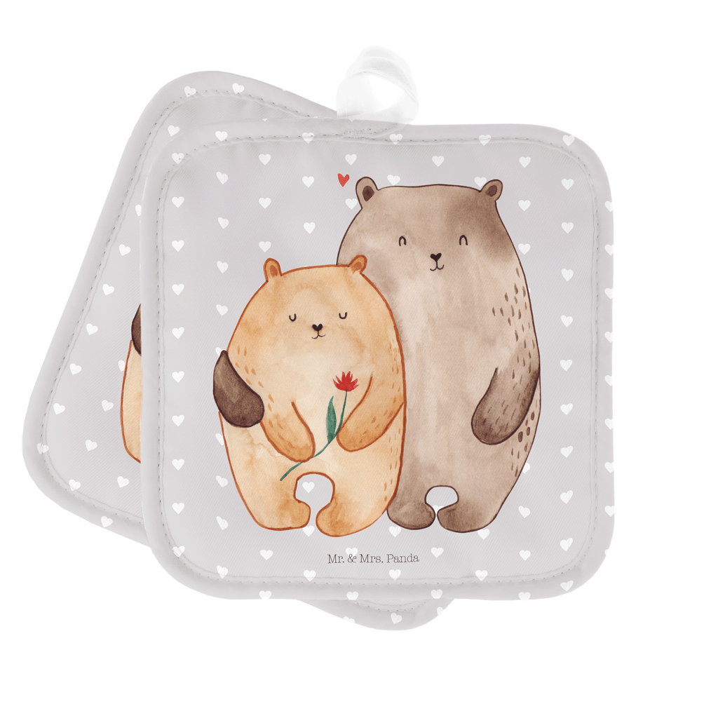 2er Set Topflappen  Bären Liebe Topflappen, Topfuntersetzer, Ofenhandschuh, Topflappen Set, Topflappen lustig, Topflappen mit Spruch, Liebe, Partner, Freund, Freundin, Ehemann, Ehefrau, Heiraten, Verlobung, Heiratsantrag, Liebesgeschenk, Jahrestag, Hocheitstag, Verliebt, Verlobt, Verheiratet, Geschenk Freundin, Geschenk Freund, Liebesbeweis, Hochzeitstag, Geschenk Hochzeit, Bären, Bärchen, Bär