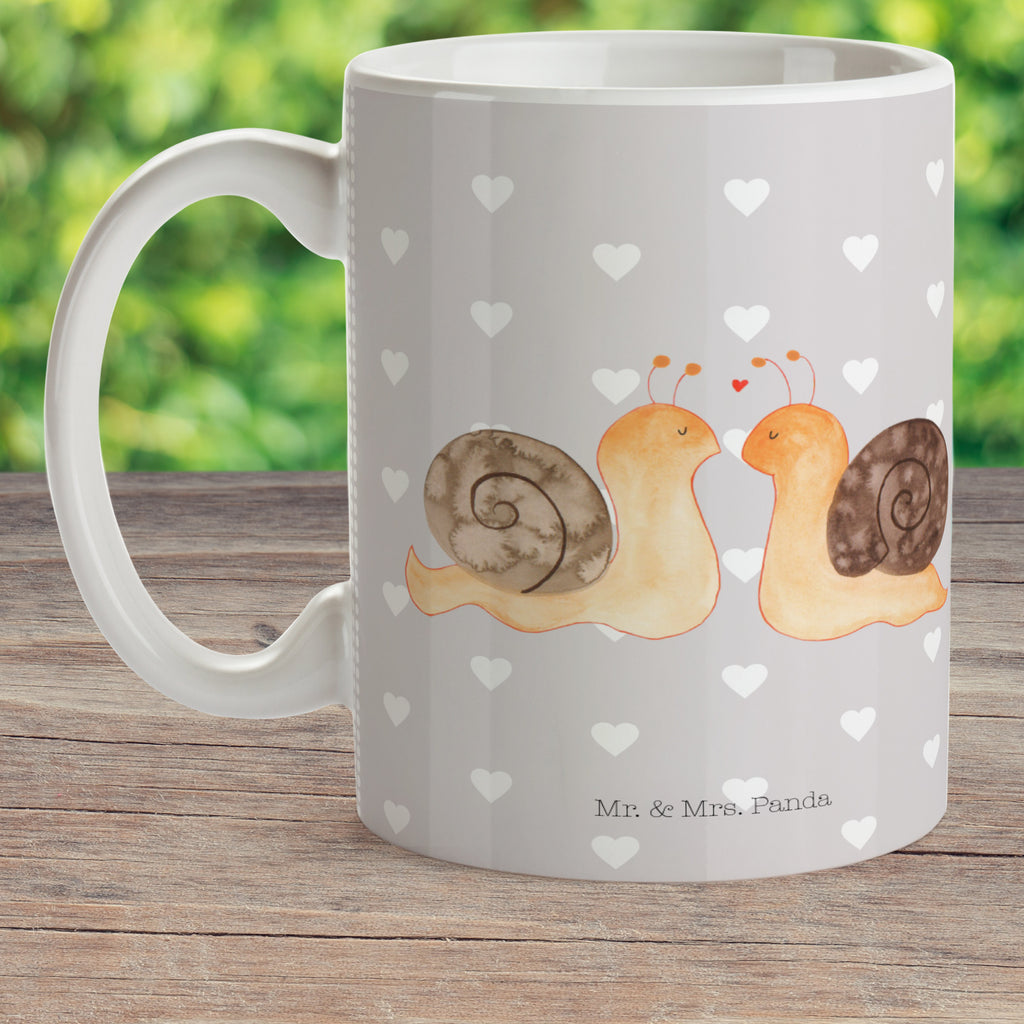 Kindertasse Schnecken Liebe Kunststoff Tasse, Kindergarten, Tasse, Trinkbecher, Camping Becher, Kaffeetasse, Kunststoffbecher, Kindergartenbecher, Outdoorgeschirr, Kunststoffgeschirr, Reisebecher, Reisetasse, Kinderbecher, Liebe, Partner, Freund, Freundin, Ehemann, Ehefrau, Heiraten, Verlobung, Heiratsantrag, Liebesgeschenk, Jahrestag, Hocheitstag