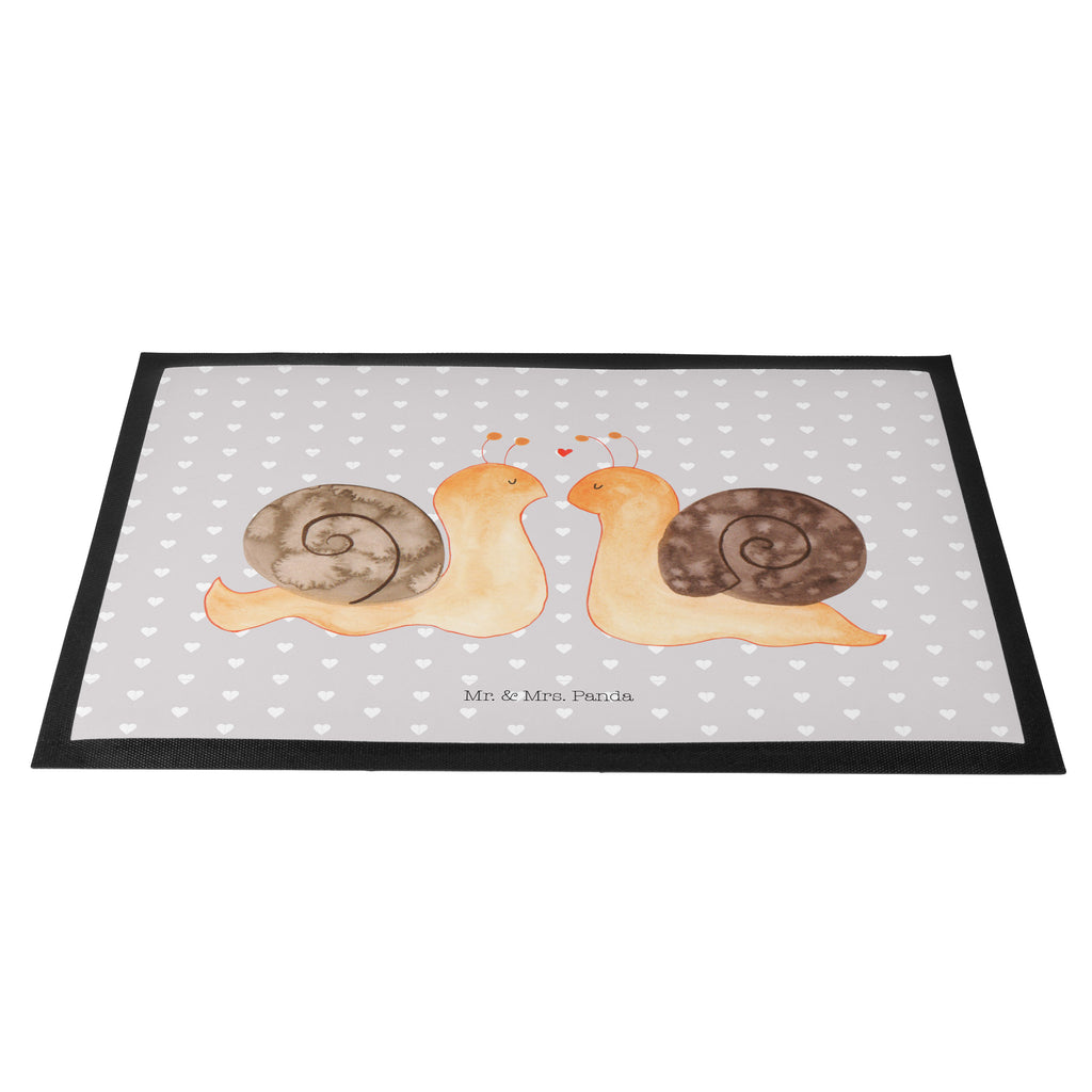 Fußmatte Schnecken Liebe  Türvorleger, Schmutzmatte, Fußabtreter, Matte, Schmutzfänger, Fußabstreifer, Schmutzfangmatte, Türmatte, Motivfußmatte,  Haustürmatte, Vorleger  Liebe,  Partner, Freund, Freundin, Ehemann, Ehefrau, Heiraten, Verlobung, Heiratsantrag, Liebesgeschenk, Jahrestag, Hocheitstag