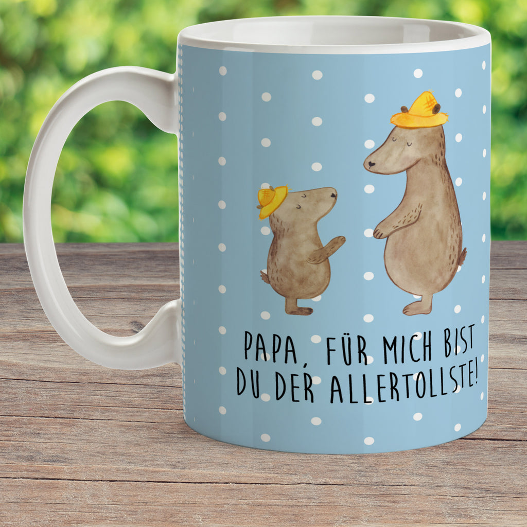 Kindertasse Bären mit Hut Kunststoff Tasse, Kindergarten, Tasse, Trinkbecher, Camping Becher, Kaffeetasse, Kunststoffbecher, Kindergartenbecher, Outdoorgeschirr, Kunststoffgeschirr, Reisebecher, Reisetasse, Kinderbecher, Familie, Vatertag, Muttertag, Bruder, Schwester, Mama, Papa, Oma, Opa, Bär, Bären, Vater, Papi, Paps, Dad, Daddy, Lieblingsmensch, Sohn, Söhne, Kind, Kinder, Vater-Sohn, Family, Vorbild