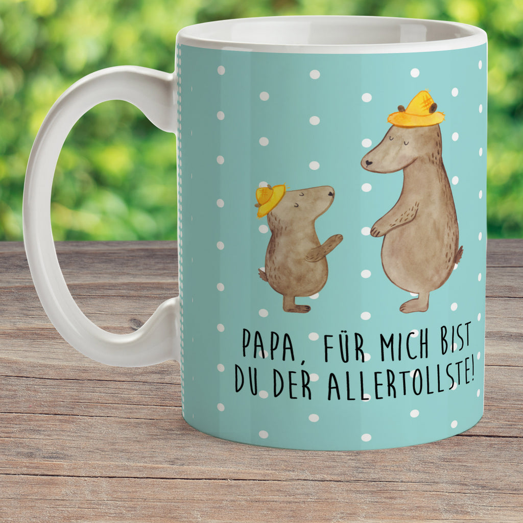 Kindertasse Bären mit Hut Kunststoff Tasse, Kindergarten, Tasse, Trinkbecher, Camping Becher, Kaffeetasse, Kunststoffbecher, Kindergartenbecher, Outdoorgeschirr, Kunststoffgeschirr, Reisebecher, Reisetasse, Kinderbecher, Familie, Vatertag, Muttertag, Bruder, Schwester, Mama, Papa, Oma, Opa, Bär, Bären, Vater, Papi, Paps, Dad, Daddy, Lieblingsmensch, Sohn, Söhne, Kind, Kinder, Vater-Sohn, Family, Vorbild