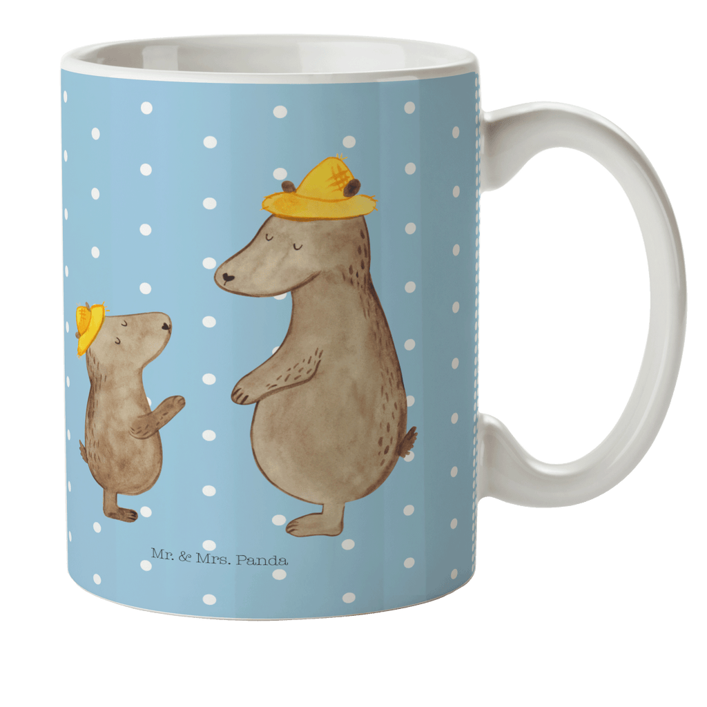 Kindertasse Bären mit Hut Kunststoff Tasse, Kindergarten, Tasse, Trinkbecher, Camping Becher, Kaffeetasse, Kunststoffbecher, Kindergartenbecher, Outdoorgeschirr, Kunststoffgeschirr, Reisebecher, Reisetasse, Kinderbecher, Familie, Vatertag, Muttertag, Bruder, Schwester, Mama, Papa, Oma, Opa, Bär, Bären, Vater, Papi, Paps, Dad, Daddy, Lieblingsmensch, Sohn, Söhne, Kind, Kinder, Vater-Sohn, Family, Vorbild