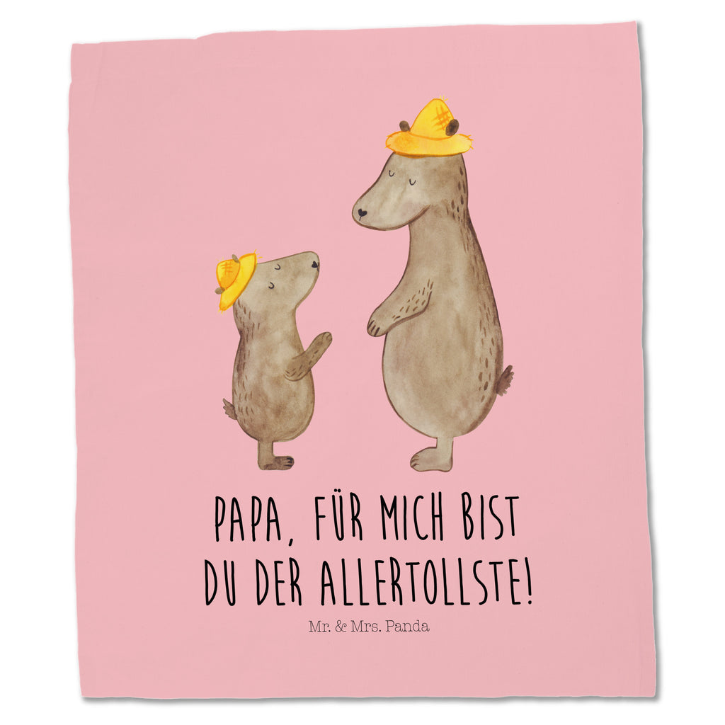 Tragetasche Bären mit Hut Beuteltasche, Beutel, Einkaufstasche, Jutebeutel, Stoffbeutel, Familie, Vatertag, Muttertag, Bruder, Schwester, Mama, Papa, Oma, Opa, Bär, Bären, Vater, Papi, Paps, Dad, Daddy, Lieblingsmensch, Sohn, Söhne, Kind, Kinder, Vater-Sohn, Family, Vorbild
