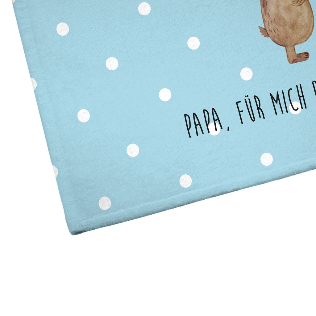 Gäste Handtuch Bären mit Hut Gästetuch, Reisehandtuch, Sport Handtuch, Frottier, Kinder Handtuch, Familie, Vatertag, Muttertag, Bruder, Schwester, Mama, Papa, Oma, Opa, Bär, Bären, Vater, Papi, Paps, Dad, Daddy, Lieblingsmensch, Sohn, Söhne, Kind, Kinder, Vater-Sohn, Family, Vorbild