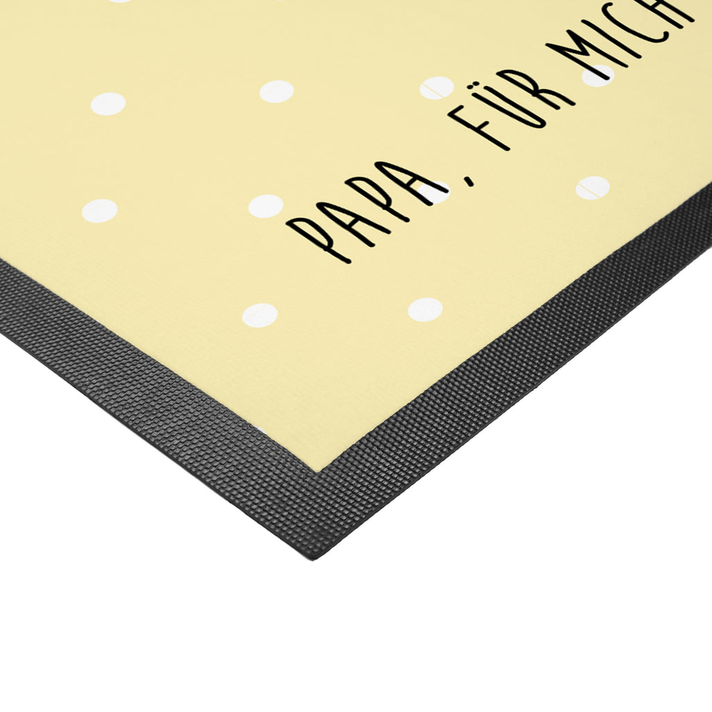 Fußmatte Bären mit Hut Bär, Bären, Vater, Papa, Vatertag, Papi, Paps, Dad, Daddy, Lieblingsmensch, Sohn, Söhne, Kind, Kinder, Vater-Sohn, Familie, Family, Vorbild Türvorleger, Schmutzmatte, Fußabtreter, Matte, Schmutzfänger, Fußabstreifer, Schmutzfangmatte, Türmatte, Motivfußmatte,  Haustürmatte, Vorleger  Familie, Vatertag, Muttertag, Bruder, Schwester, Mama, Papa, Oma, Opa