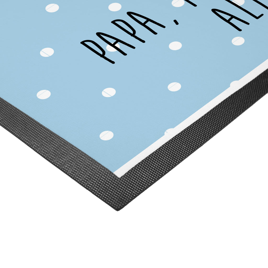 Fußmatte Bären mit Hut Bär, Bären, Vater, Papa, Vatertag, Papi, Paps, Dad, Daddy, Lieblingsmensch, Sohn, Söhne, Kind, Kinder, Vater-Sohn, Familie, Family, Vorbild Türvorleger, Schmutzmatte, Fußabtreter, Matte, Schmutzfänger, Fußabstreifer, Schmutzfangmatte, Türmatte, Motivfußmatte,  Haustürmatte, Vorleger  Familie, Vatertag, Muttertag, Bruder, Schwester, Mama, Papa, Oma, Opa