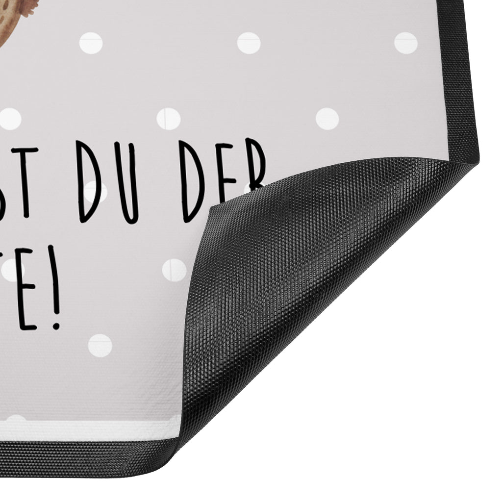 Fußmatte Bären mit Hut Bär, Bären, Vater, Papa, Vatertag, Papi, Paps, Dad, Daddy, Lieblingsmensch, Sohn, Söhne, Kind, Kinder, Vater-Sohn, Familie, Family, Vorbild Türvorleger, Schmutzmatte, Fußabtreter, Matte, Schmutzfänger, Fußabstreifer, Schmutzfangmatte, Türmatte, Motivfußmatte,  Haustürmatte, Vorleger  Familie, Vatertag, Muttertag, Bruder, Schwester, Mama, Papa, Oma, Opa