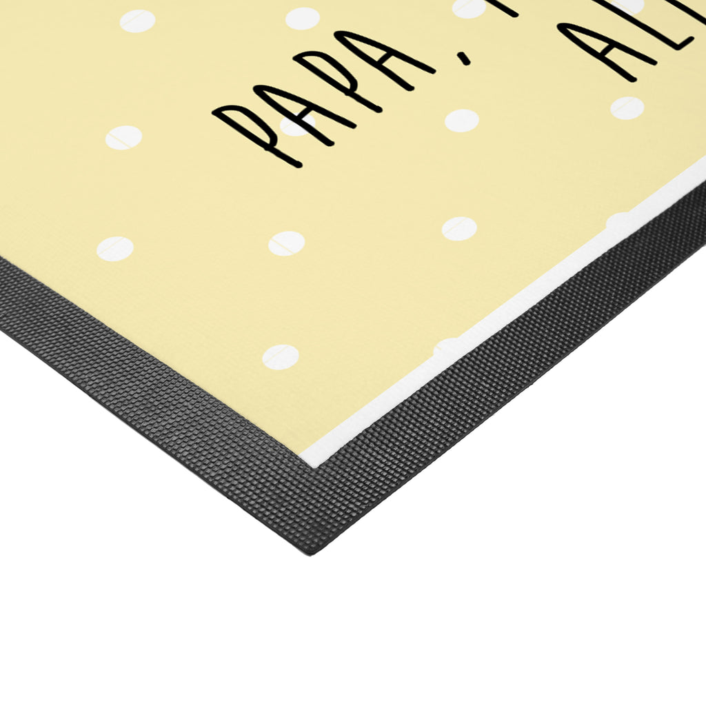 Fußmatte Bären mit Hut Bär, Bären, Vater, Papa, Vatertag, Papi, Paps, Dad, Daddy, Lieblingsmensch, Sohn, Söhne, Kind, Kinder, Vater-Sohn, Familie, Family, Vorbild Türvorleger, Schmutzmatte, Fußabtreter, Matte, Schmutzfänger, Fußabstreifer, Schmutzfangmatte, Türmatte, Motivfußmatte,  Haustürmatte, Vorleger  Familie, Vatertag, Muttertag, Bruder, Schwester, Mama, Papa, Oma, Opa