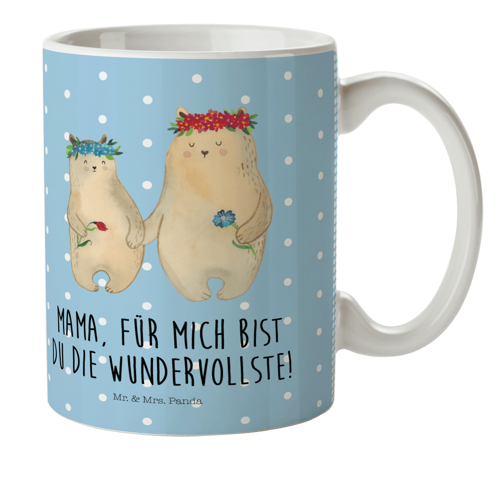 Kindertasse Bären mit Blumenkranz Kunststoff Tasse, Kindergarten, Tasse, Trinkbecher, Camping Becher, Kaffeetasse, Kunststoffbecher, Kindergartenbecher, Outdoorgeschirr, Kunststoffgeschirr, Reisebecher, Reisetasse, Kinderbecher, Familie, Vatertag, Muttertag, Bruder, Schwester, Mama, Papa, Oma, Opa, Bär, Bären, Mutter, Mutti, Mami, Lieblingsmensch, Lieblingsmama, beste Mutter, weltbeste Mama, Geschenk Mama. Muttertag, Tochter, Kind, Kinder, Töchter, Family, Vorbild