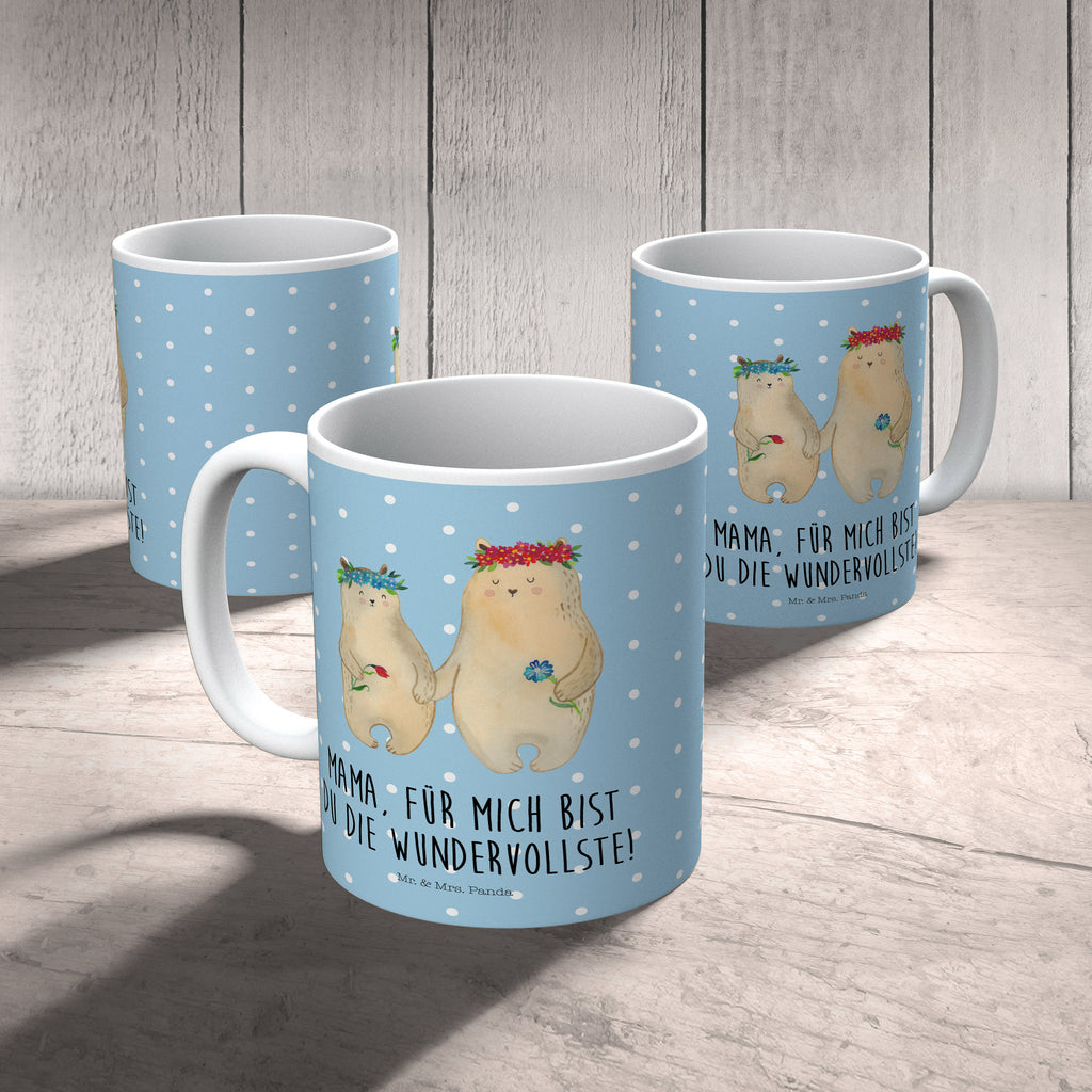Kindertasse Bären mit Blumenkranz Kunststoff Tasse, Kindergarten, Tasse, Trinkbecher, Camping Becher, Kaffeetasse, Kunststoffbecher, Kindergartenbecher, Outdoorgeschirr, Kunststoffgeschirr, Reisebecher, Reisetasse, Kinderbecher, Familie, Vatertag, Muttertag, Bruder, Schwester, Mama, Papa, Oma, Opa, Bär, Bären, Mutter, Mutti, Mami, Lieblingsmensch, Lieblingsmama, beste Mutter, weltbeste Mama, Geschenk Mama. Muttertag, Tochter, Kind, Kinder, Töchter, Family, Vorbild