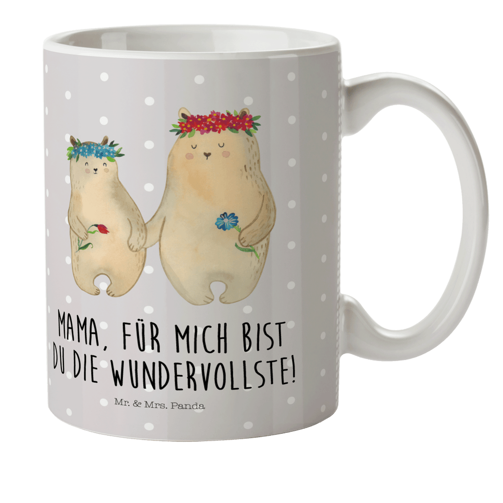 Kindertasse Bären mit Blumenkranz Kunststoff Tasse, Kindergarten, Tasse, Trinkbecher, Camping Becher, Kaffeetasse, Kunststoffbecher, Kindergartenbecher, Outdoorgeschirr, Kunststoffgeschirr, Reisebecher, Reisetasse, Kinderbecher, Familie, Vatertag, Muttertag, Bruder, Schwester, Mama, Papa, Oma, Opa, Bär, Bären, Mutter, Mutti, Mami, Lieblingsmensch, Lieblingsmama, beste Mutter, weltbeste Mama, Geschenk Mama. Muttertag, Tochter, Kind, Kinder, Töchter, Family, Vorbild
