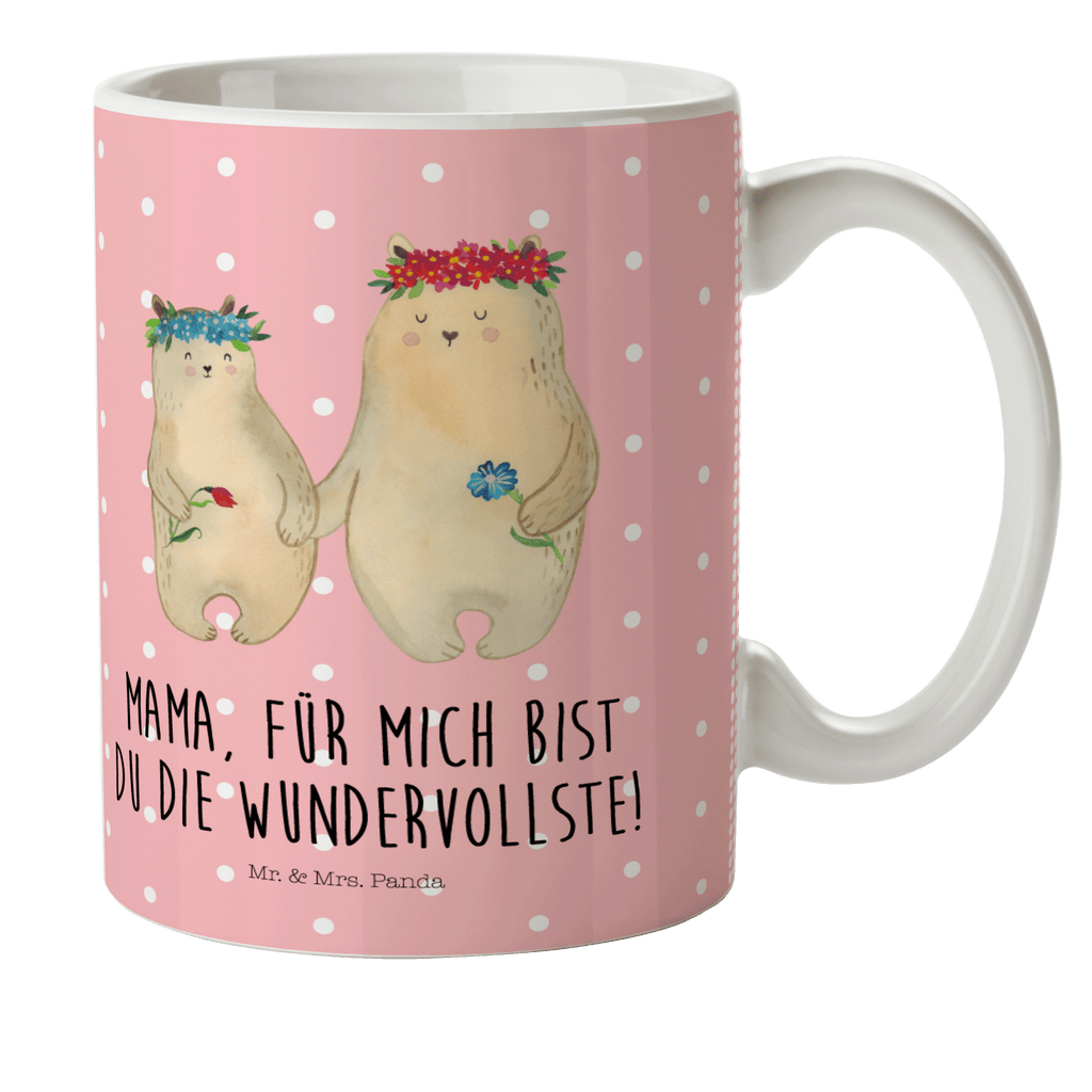 Kindertasse Bären mit Blumenkranz Kunststoff Tasse, Kindergarten, Tasse, Trinkbecher, Camping Becher, Kaffeetasse, Kunststoffbecher, Kindergartenbecher, Outdoorgeschirr, Kunststoffgeschirr, Reisebecher, Reisetasse, Kinderbecher, Familie, Vatertag, Muttertag, Bruder, Schwester, Mama, Papa, Oma, Opa, Bär, Bären, Mutter, Mutti, Mami, Lieblingsmensch, Lieblingsmama, beste Mutter, weltbeste Mama, Geschenk Mama. Muttertag, Tochter, Kind, Kinder, Töchter, Family, Vorbild