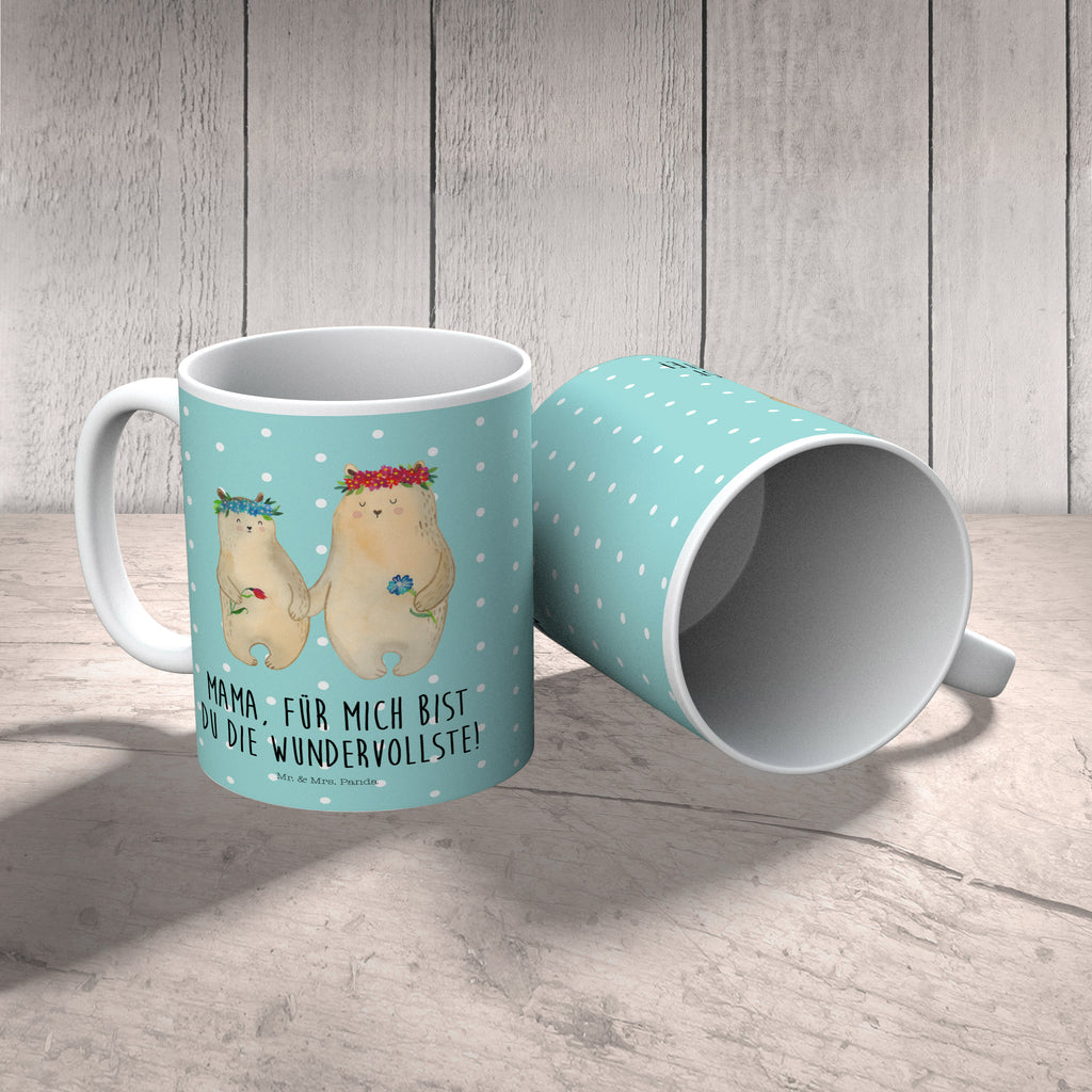 Kindertasse Bären mit Blumenkranz Kunststoff Tasse, Kindergarten, Tasse, Trinkbecher, Camping Becher, Kaffeetasse, Kunststoffbecher, Kindergartenbecher, Outdoorgeschirr, Kunststoffgeschirr, Reisebecher, Reisetasse, Kinderbecher, Familie, Vatertag, Muttertag, Bruder, Schwester, Mama, Papa, Oma, Opa, Bär, Bären, Mutter, Mutti, Mami, Lieblingsmensch, Lieblingsmama, beste Mutter, weltbeste Mama, Geschenk Mama. Muttertag, Tochter, Kind, Kinder, Töchter, Family, Vorbild