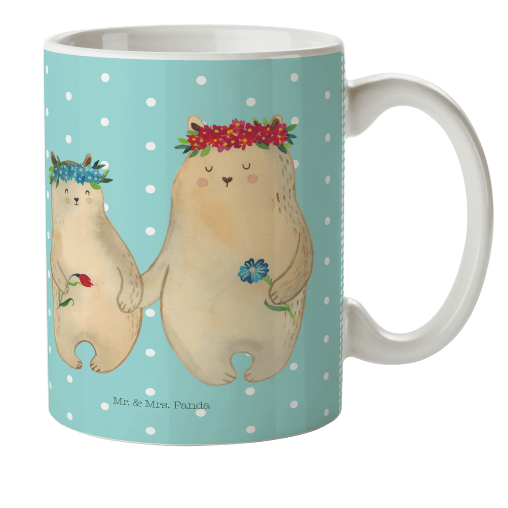 Kindertasse Bären mit Blumenkranz Kunststoff Tasse, Kindergarten, Tasse, Trinkbecher, Camping Becher, Kaffeetasse, Kunststoffbecher, Kindergartenbecher, Outdoorgeschirr, Kunststoffgeschirr, Reisebecher, Reisetasse, Kinderbecher, Familie, Vatertag, Muttertag, Bruder, Schwester, Mama, Papa, Oma, Opa, Bär, Bären, Mutter, Mutti, Mami, Lieblingsmensch, Lieblingsmama, beste Mutter, weltbeste Mama, Geschenk Mama. Muttertag, Tochter, Kind, Kinder, Töchter, Family, Vorbild