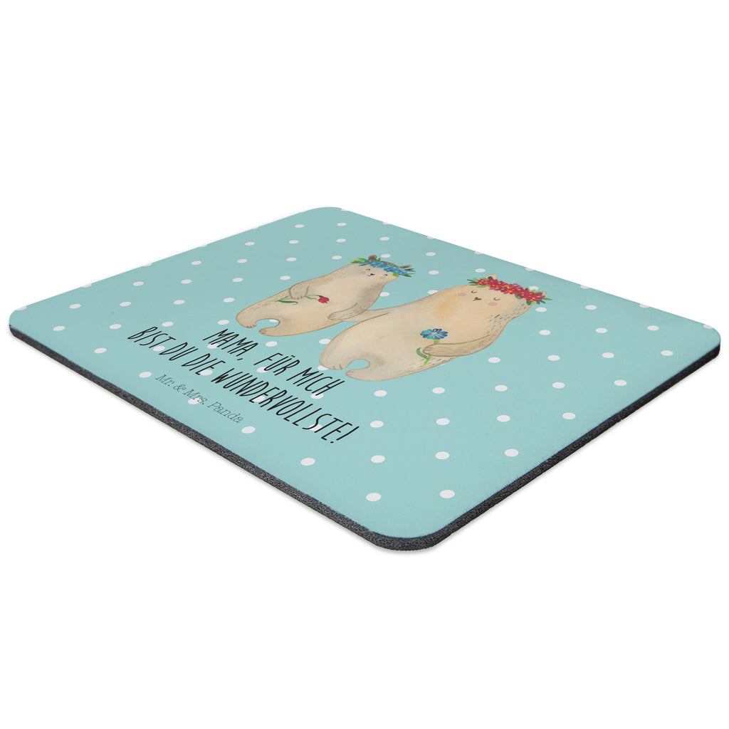 Mauspad Bären mit Blumenkranz Mousepad, Computer zubehör, Büroausstattung, PC Zubehör, Arbeitszimmer, Mauspad, Einzigartiges Mauspad, Designer Mauspad, Familie, Vatertag, Muttertag, Bruder, Schwester, Mama, Papa, Oma, Opa, Bär, Bären, Mutter, Mutti, Mami, Lieblingsmensch, Lieblingsmama, beste Mutter, weltbeste Mama, Geschenk Mama. Muttertag, Tochter, Kind, Kinder, Töchter, Family, Vorbild