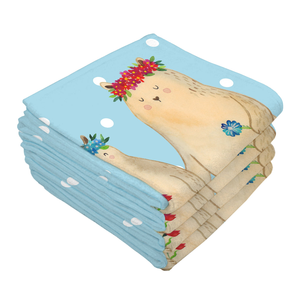 Gäste Handtuch Bären mit Blumenkranz Gästetuch, Reisehandtuch, Sport Handtuch, Frottier, Kinder Handtuch, Familie, Vatertag, Muttertag, Bruder, Schwester, Mama, Papa, Oma, Opa, Bär, Bären, Mutter, Mutti, Mami, Lieblingsmensch, Lieblingsmama, beste Mutter, weltbeste Mama, Geschenk Mama. Muttertag, Tochter, Kind, Kinder, Töchter, Family, Vorbild