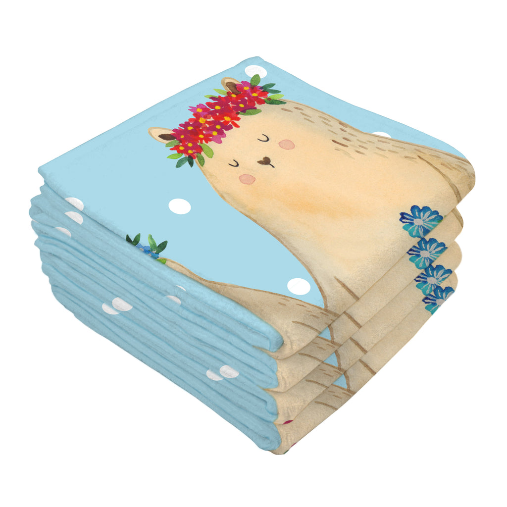 Gäste Handtuch Bären mit Blumenkranz Gästetuch, Reisehandtuch, Sport Handtuch, Frottier, Kinder Handtuch, Familie, Vatertag, Muttertag, Bruder, Schwester, Mama, Papa, Oma, Opa, Bär, Bären, Mutter, Mutti, Mami, Lieblingsmensch, Lieblingsmama, beste Mutter, weltbeste Mama, Geschenk Mama. Muttertag, Tochter, Kind, Kinder, Töchter, Family, Vorbild