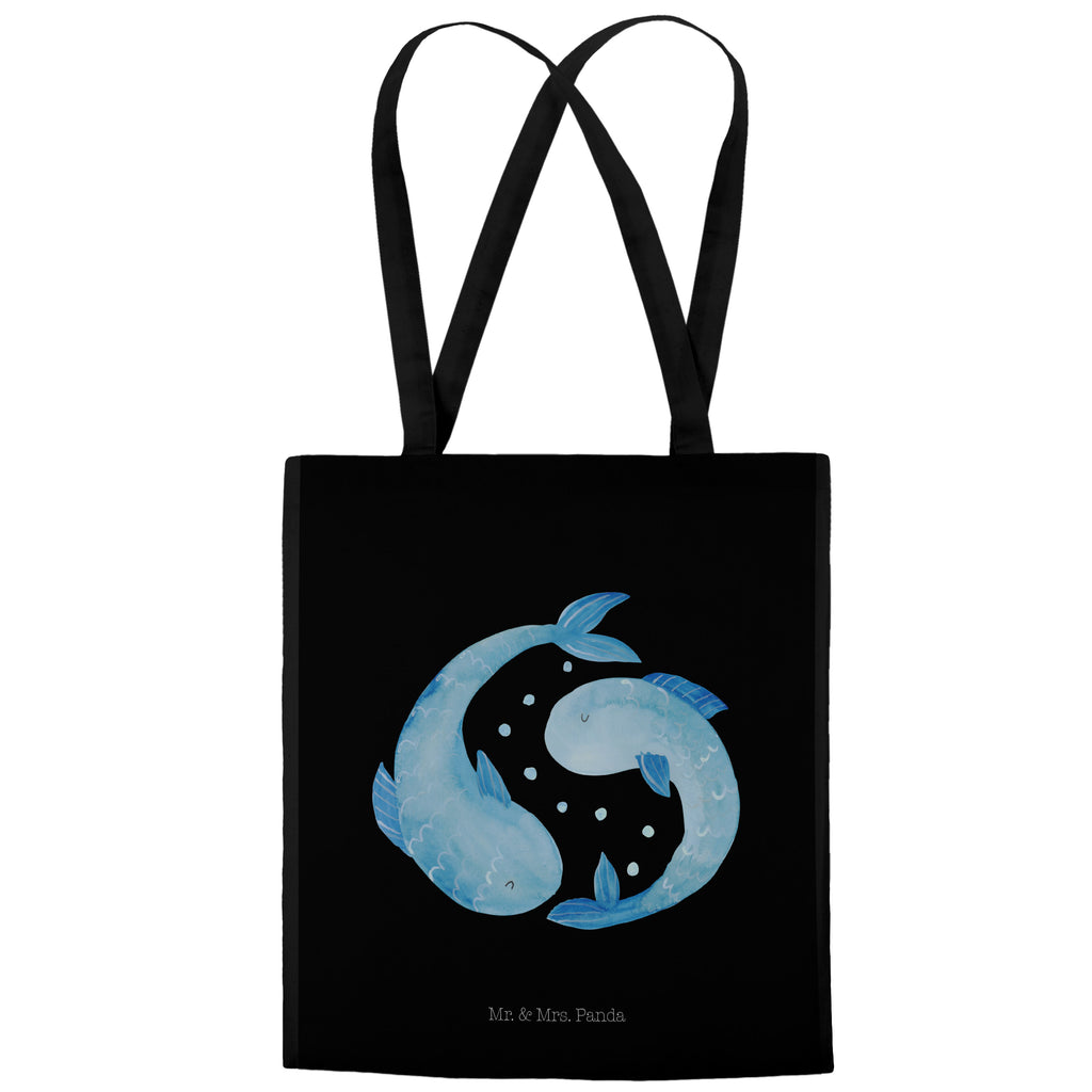 Tragetasche Sternzeichen Fische Beuteltasche, Beutel, Einkaufstasche, Jutebeutel, Stoffbeutel, Tierkreiszeichen, Sternzeichen, Horoskop, Astrologie, Aszendent, Fisch, Fische Geschenk, Fische Sternzeichen, Fische Sternbild, Geschenk Februar, Geschenk März, Geburtstag Februar, Geburtstag März