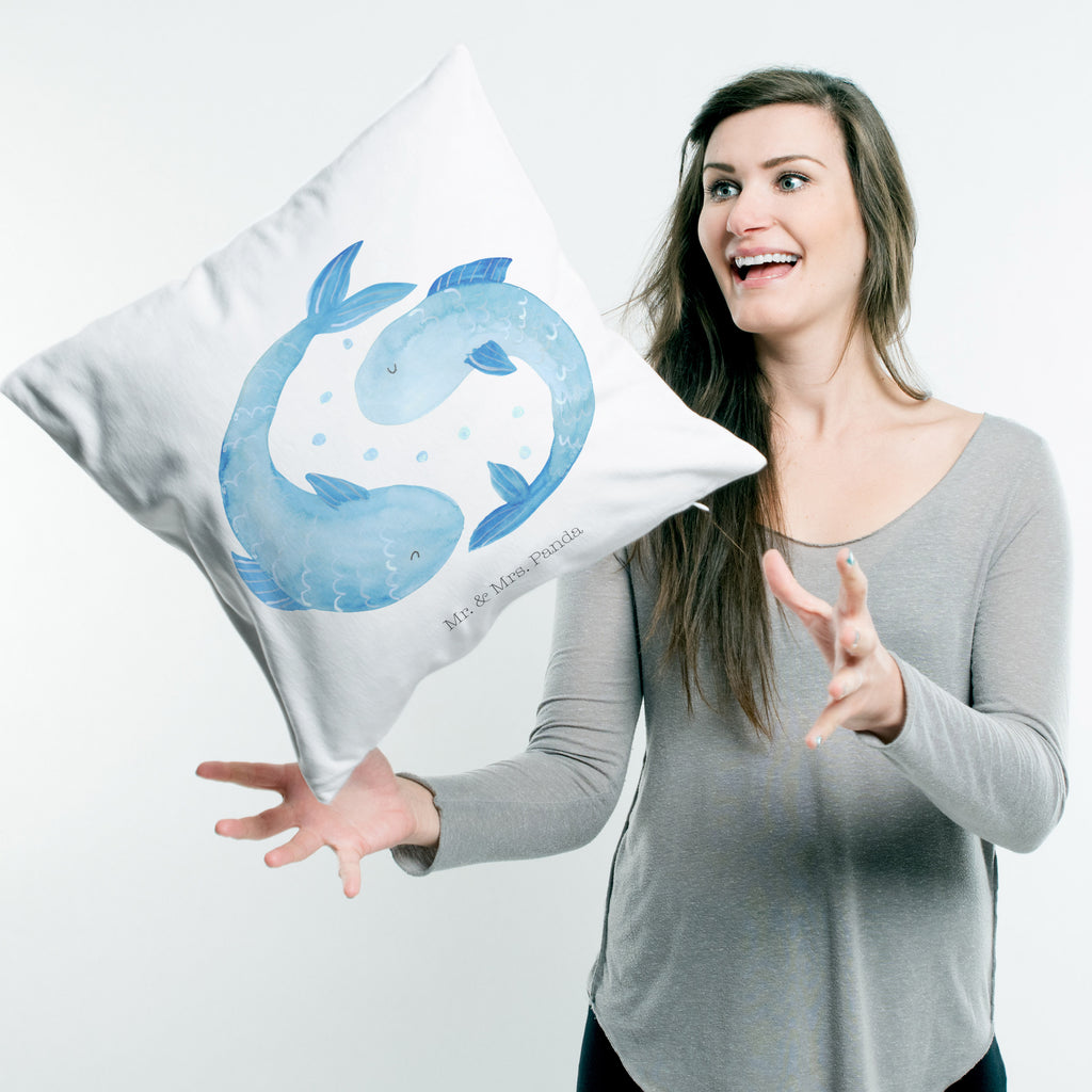 40x40 Kissen Sternzeichen Fische Kissenhülle, Kopfkissen, Sofakissen, Dekokissen, Motivkissen, Tierkreiszeichen, Sternzeichen, Horoskop, Astrologie, Aszendent, Fisch, Fische Geschenk, Fische Sternzeichen, Fische Sternbild, Geschenk Februar, Geschenk März, Geburtstag Februar, Geburtstag März