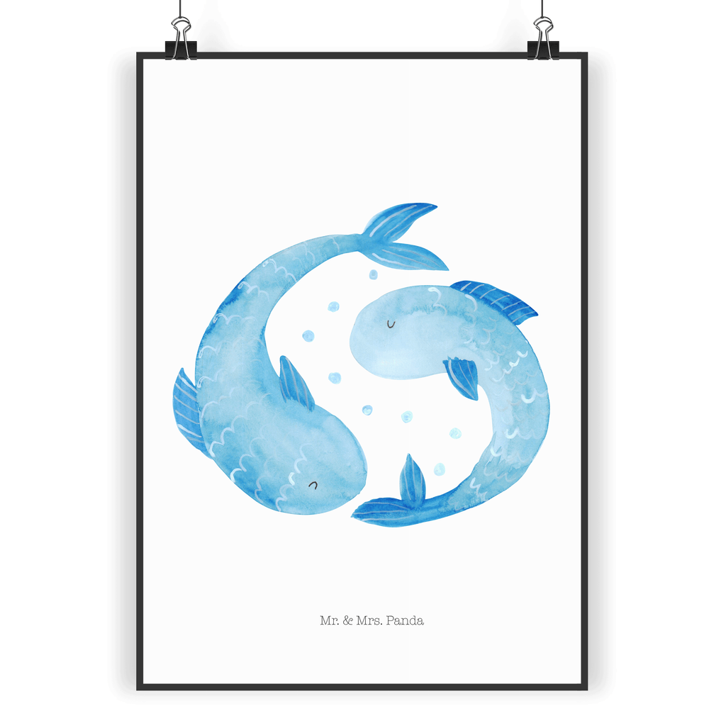 Poster Sternzeichen Fische Poster, Wandposter, Bild, Wanddeko, Küchenposter, Kinderposter, Wanddeko Bild, Raumdekoration, Wanddekoration, Handgemaltes Poster, Mr. & Mrs. Panda Poster, Designposter, Kunstdruck, Posterdruck, Tierkreiszeichen, Sternzeichen, Horoskop, Astrologie, Aszendent, Fisch, Fische Geschenk, Fische Sternzeichen, Fische Sternbild, Geschenk Februar, Geschenk März, Geburtstag Februar, Geburtstag März