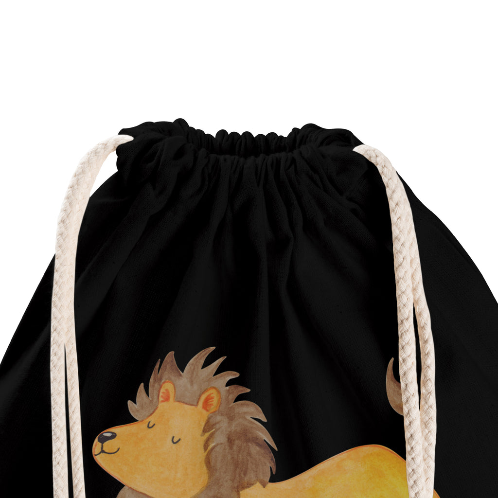 Sportbeutel Sternzeichen Löwe Turnbeutel, Beutel, Sporttasche, Tasche, Stoffbeutel, Tierkreiszeichen, Sternzeichen, Horoskop, Astrologie, Aszendent, Löwe Geschenk, Löwe Sternzeichen, Geschenk Juli, Geburtstag Juli, Geschenk August, Geburtstag August, König der Tiere